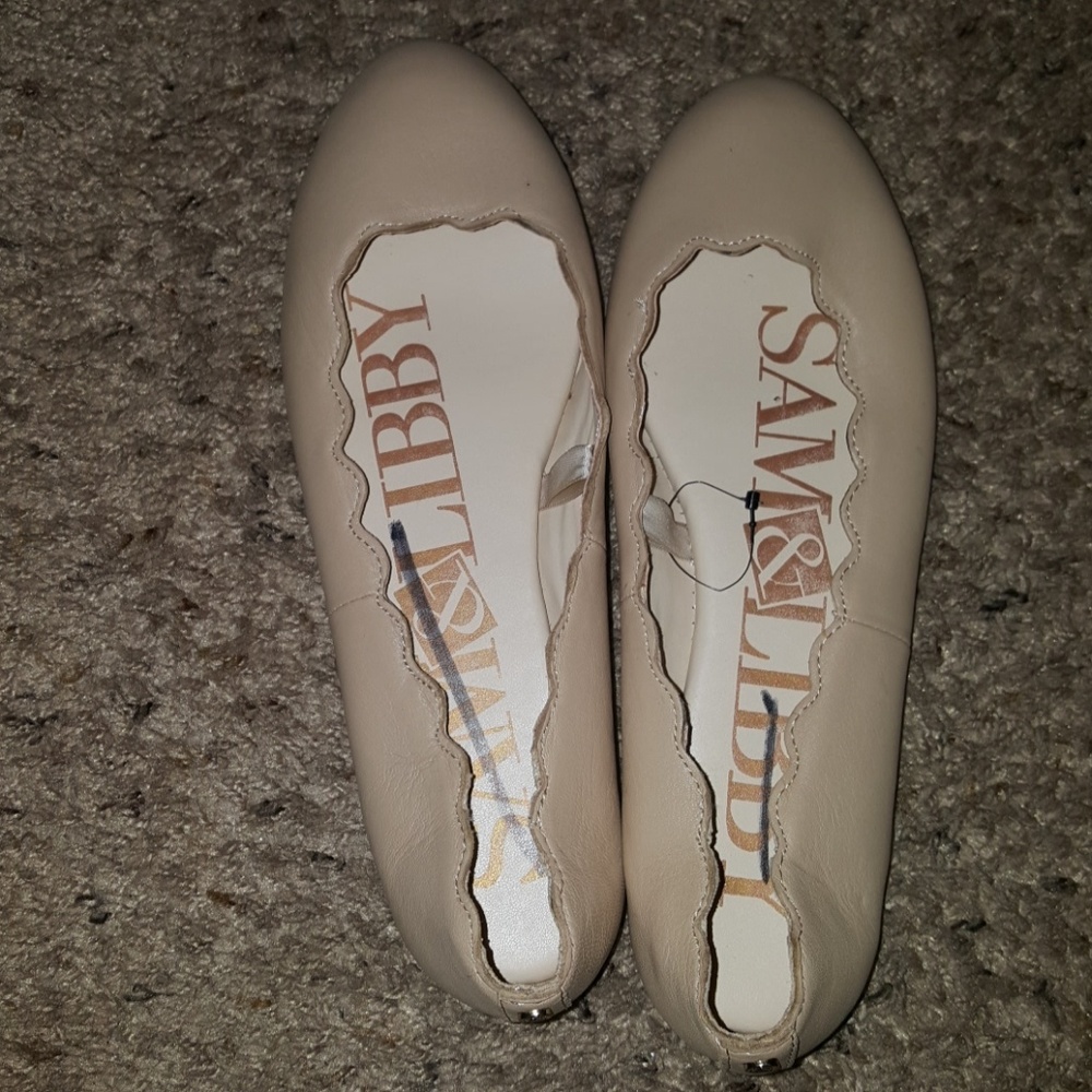 Sam & Libby Tan Flats